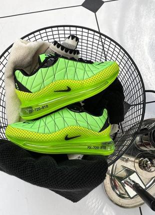 🤑nike air max 720 818 neon green 🤑 кроссовки найк эир макс10 фото