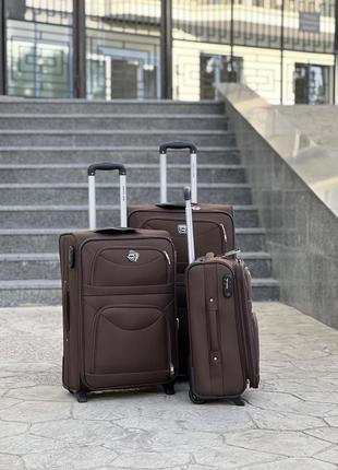 Качественные чемоданчики на 2 колеса,от польского производителя, тканые чемоданчики,дорожня сумка6 фото
