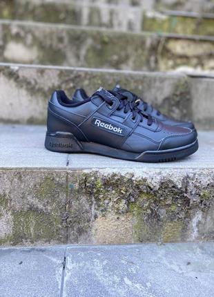 Кроссовки reebok workout plus black2 фото