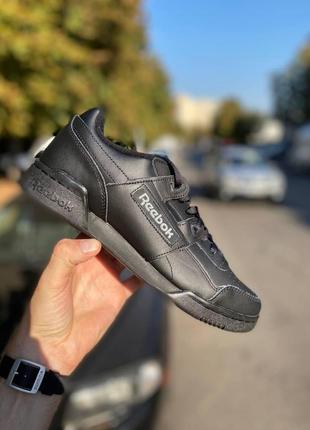 Кроссовки reebok workout plus black