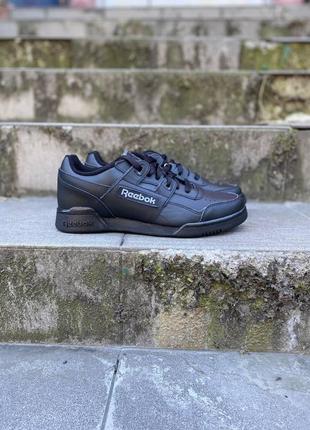 Кроссовки reebok workout plus black5 фото