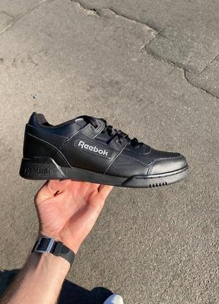 Кроссовки reebok workout plus black8 фото