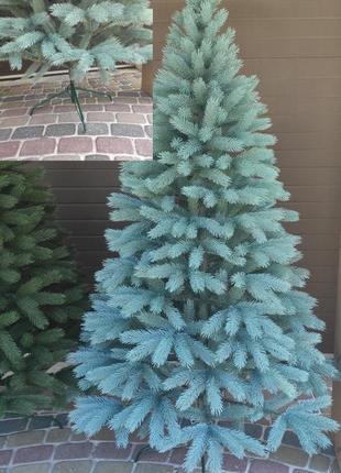 Буковельская голубая 2.1м литая елка искусственная ели литые