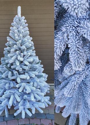 Буковельская заснеженная 2.1м литая елка искусственная ель праздничная со снегом1 фото