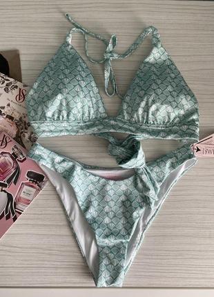 Купальник victoria’s secret swim топ s (70c, 75a, 75b), плавки s. вікторія сікрет