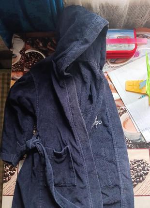 Махровый халат на мальчика3 фото