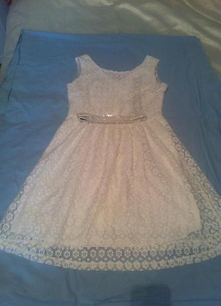 Сукня біле гіпюрову 2