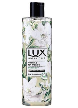 Гель для душу lux botanicals freesia &amp; tea tree oil daily shower gel, 500 мл