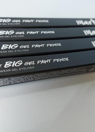 Гелевый карандаш для глаз" точность цвета" mark avon 1,2g.black...