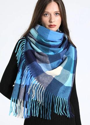 Кашемировый теплый шарф 🧶1 фото