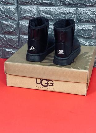 Угги черные высокие угг ugg australia универсальные стильные женские угги, хит!