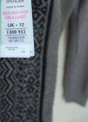 Теплое платье marks&spenser, uk-124 фото