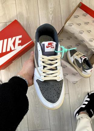 Nike jordan x travis skott reverse mochа4 фото