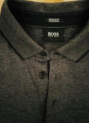 Поло/ лонгслив «hugo boss »4 фото