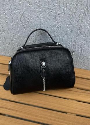 Жіноча шкіряна сумка клатч шкіряний