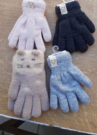 Перчатки перчаточки зима зимние утеплені утепьонние