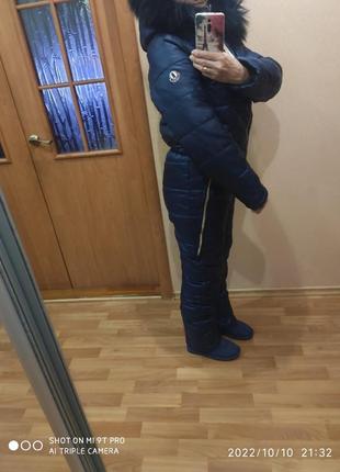 Зимний теплый комбинезон рр.л