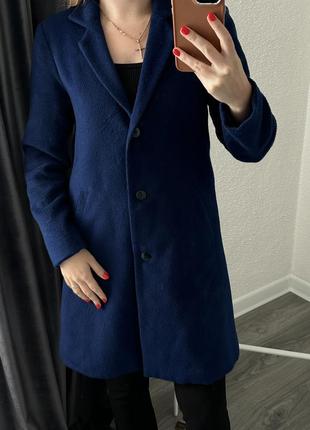 Синє жіноче пальто stylepit2 фото