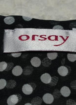 Блузка в гошек orsay3 фото