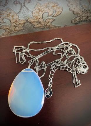 Большой лунный камень. місячне каміння, подвеска