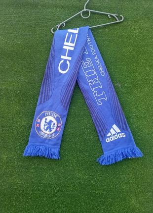 Мужской футбольный шарф шарфик челси adidas chelsea1 фото