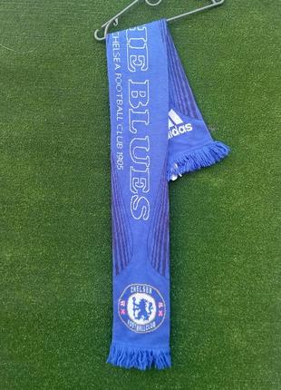 Мужской футбольный шарф шарфик челси adidas chelsea2 фото