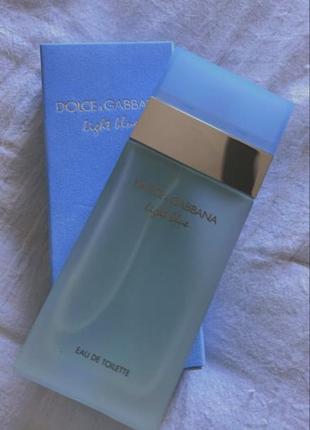 340грн 10мл dolce gabbana light blue