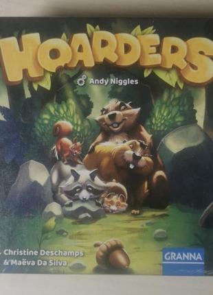 Настольная игра "hoaders"/"день бобра"