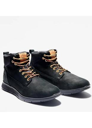 Кожаные нубуковые мужские демисезонные демисезонные / осенние / весенние ботинки на шнурках killington timberland chukka sensorflex 46-47 размер2 фото