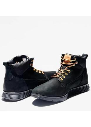 Кожаные нубуковые мужские демисезонные демисезонные / осенние / весенние ботинки на шнурках killington timberland chukka sensorflex 46-47 размер10 фото