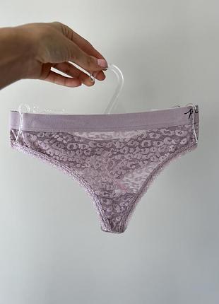 Мереживні трусики pink