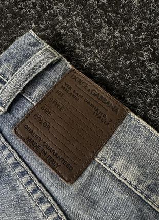 Оригинальные dolce gabbana distressed брюки джинсы9 фото