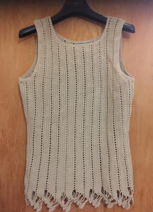 Вязаный топ massimo rossi