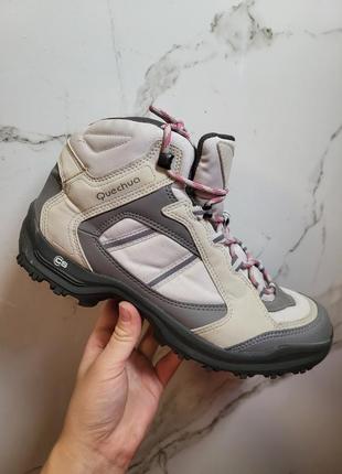 Сапоги ботиночки quechua forcalaz 50 lunar grey женские оригинал