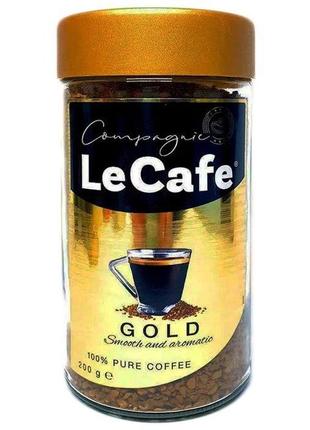 Кофе растворимый le cafe gold 200 г