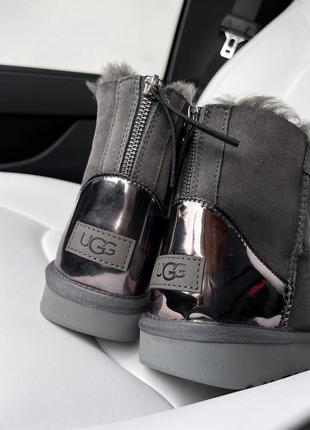 Уггі bailey zip grey5 фото