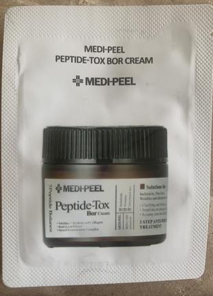 Ліфтинг-крем medi-peel bor-tox peptide cream з пептидним комплексом, 1.5 мл