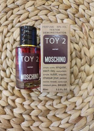 Moschino toy 2 tester lux, женский, 60 мл