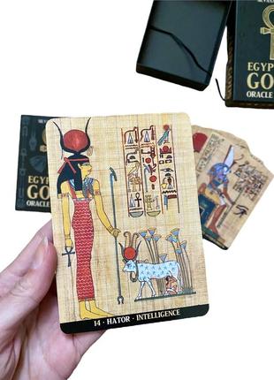 Оракул египетских богов - egyptian gods oracle cards. lo scarabeo6 фото