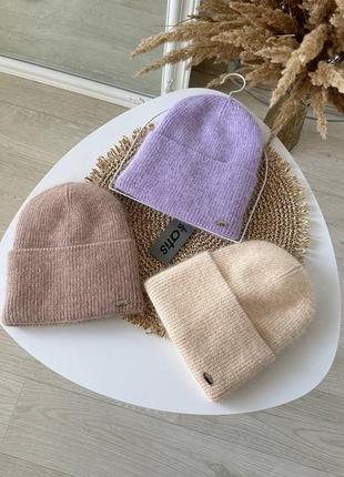 Шапка ангора2 фото