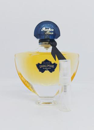 Guerlain shalimar millesime iris герлен шалимар пробник отливант 1 мл