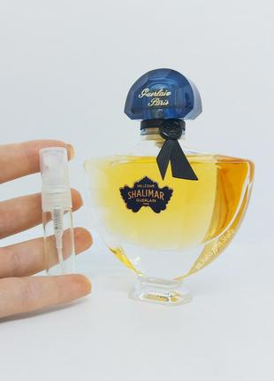 Guerlain shalimar millesime iris герлен шалимар пробник отливант 3 мл