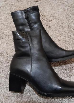 Ботинки натуральная кожа, натуральный мех 36р