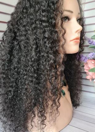 Шикарный парик афроволос 100% натуральный волос