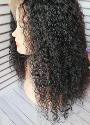 Шикарный парик афроволос 100% натуральный волос