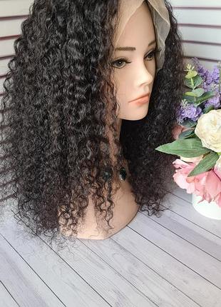 Шикарный парик афроволос 100% натуральный волос