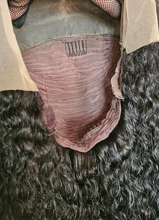 Шикарный парик афроволос 100% натуральный волос