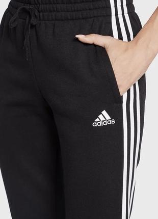 Штани жіночі adidas, колір чорний😍 джогери4 фото