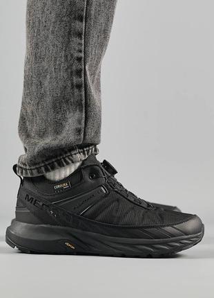 ❄️ мужские кроссовки merrell float pro cordura all black termo❄️