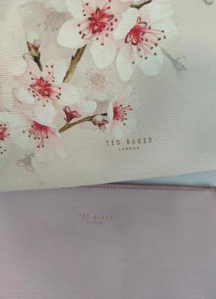 Кожаная сумка с кошельком ted baker.10 фото